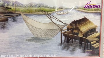 QUÀ TẶNG ĐỐI TÁC NƯỚC NGOÀI - QUÀ TẶNG NGƯỜI NƯỚC NGOÀI - TRANH THÊU TẶNG NGƯỜI NƯỚC NGOÀI MS 2040