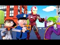 Nick Ironman Hero Protect Nick Blind - Scary Teacher 3D Avenger Hero Police - Good Chilrend