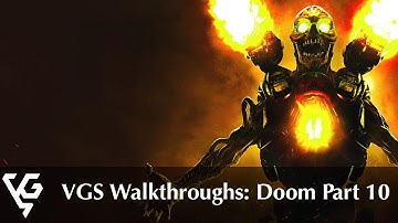 Doom Gameplay Walkthrough Part 10 - Level 10: Titans Realm