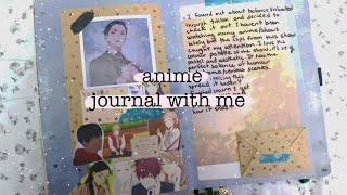 anime journal with me - balance unlimited