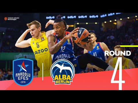 Micic, Clyburn lead Efes over ALBA!  | Round 4, Highlights | Turkish Airlines EuroLeague