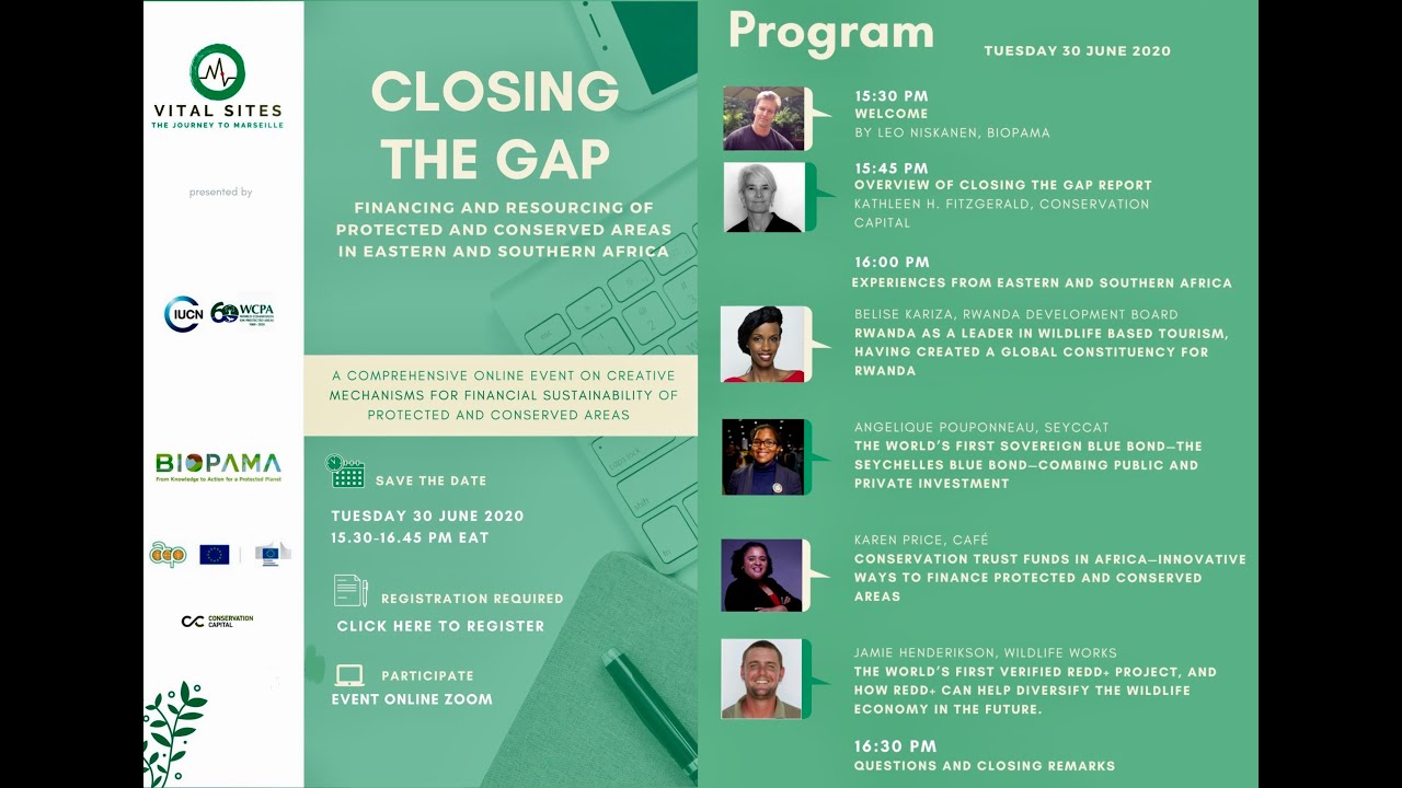 CLOSING THE GAP - financing and resourcing of protected and conserved ...