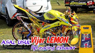 REVIEW VIJAR LEMON🍋 RPL RACING EXHAUST!!! ASLINYA PUNYA SIAPA YA??