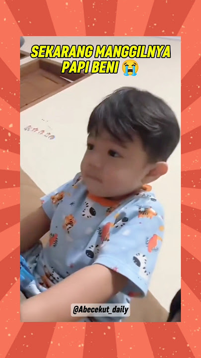 ABE NOW I DON'T CALL PAPI ANYMORE π #abedaily #abecekut #abeabeabe #cutebaby #cutebaby #cutekid