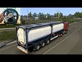 Volvo Truck Carry Diesel Tanker - Euro Truck Simulator 2 | Steering Wheel Gameplay