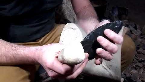 Dacite spalling/Biface/Bad knapping 2