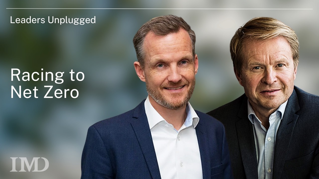 Maersk’s net-0 strategy | Morten Bo Christiansen, Bo Cerup-Simonsen x David Bach | Leaders Unplugged