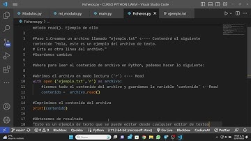 Python  Lectura y Escritura de Archivos de Texto Tutorial para Principiantes