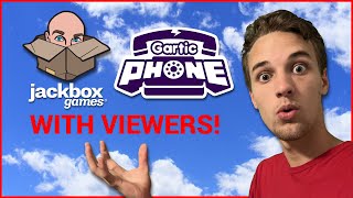 🔴 GOOFY AH STREAM! | Jackbox and Gartic Phone with Viewers! | Party Games Live Stream!