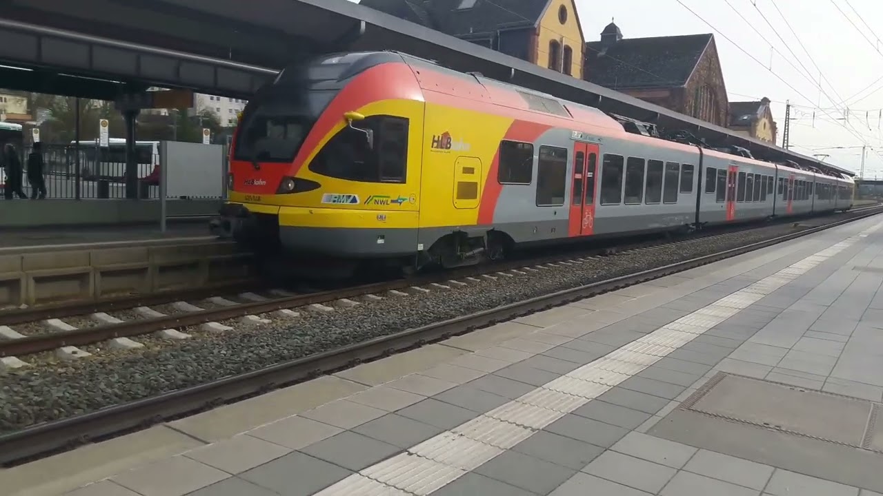 Züge in Gießen mit Br.114,146,442,152...
