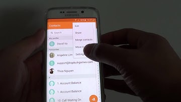 Samsung Galaxy S6 Edge: How to Display Contacts Store on Device Only