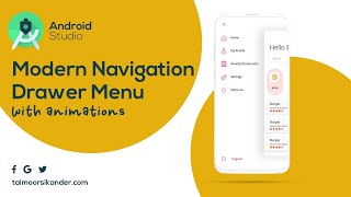Navigation Drawer Android Studio 2020 |Android Navigation Component - Navigation Component Android