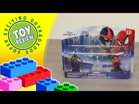 Disney Infinity 2.0 Spider-Man Play Set Marvel Super Heroes - Toy Review