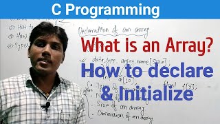 What is an Array? ll How to declare and initialize in C Programming