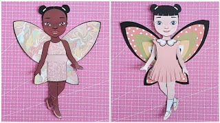 Double-Sided Paper Dress up Game (New Edition)- Fairy Dolls -Princess Dress Up-Fun Crafts For Kids! screenshot 2