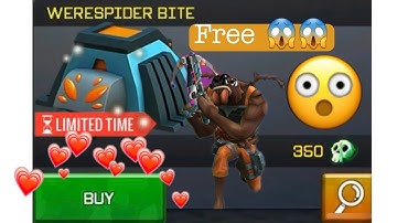 ⭐Respawnables How to get ⭐FREE BUNDLE 😱 [WERESPIDER BITE] 🕷️🕸️