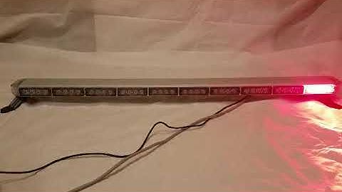 50" Amber LED Lightbar with Cargo/Brake/Turn Lights and Mini Controller