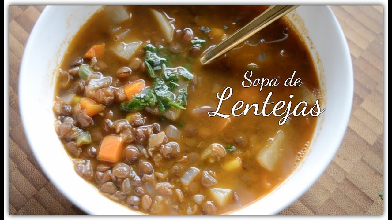 Sopa De Lentejas ∆ Cocina Peruana - YouTube