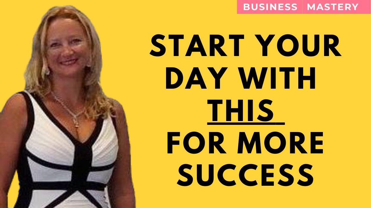 Do this ONE thing in the morning It will change your life - YouTube