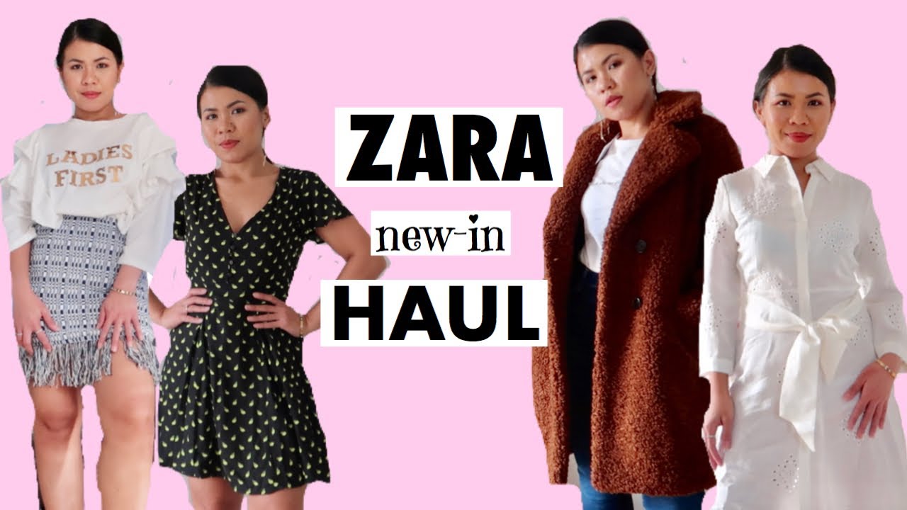 ZARA HAUL AND TRY ON | NEW IN PRE-SPRING 2019 | CAROCEL 