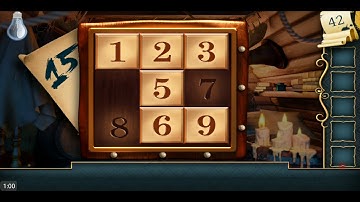 MANSION OF PUZZLES ESCAPE LEVEL 42 ATTIC ROOM WALKTHROUGH