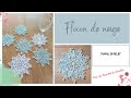 Tuto crochet dco de nol  flocons de neige  sousverres au crochet