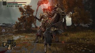 Parry Battle vs Draconic Tree Sentinel Boss Fight ELDEN RING