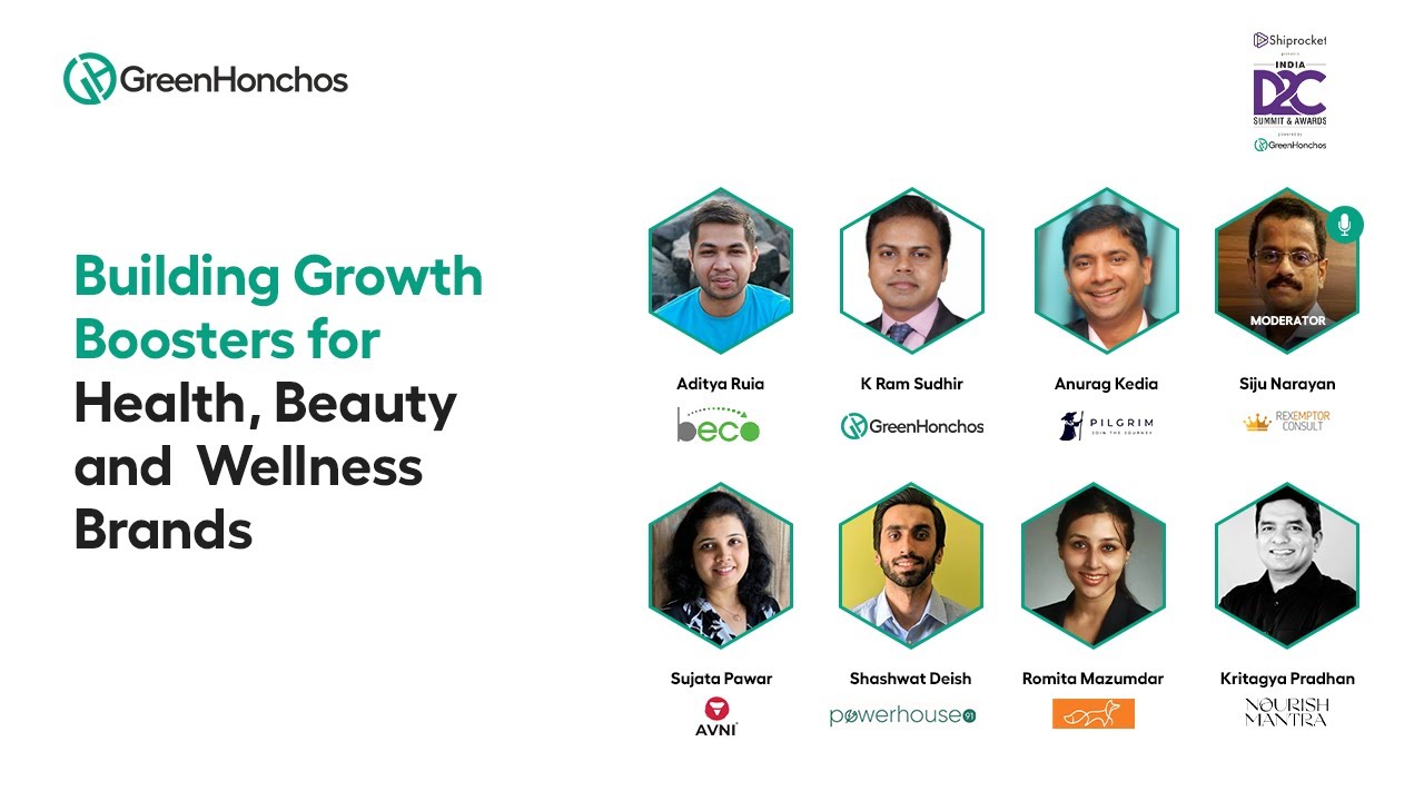 Building Growth Boosters for Health, Beauty and Wellness Brands | India D2C Summit | GreenHonchos