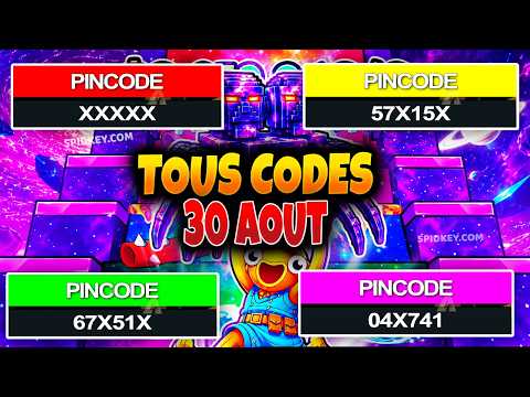 les Nouveaux CODES 30 Août 2026 Go Up For Brainrots