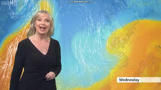 Carol Kirkwood - BBC Weather  - (22.12.2020) - HD [60 FPS]