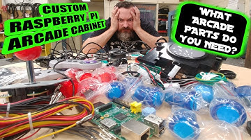 Custom Raspberry Pi Arcade Cabinet- Gathering the arcade parts! Ep#2