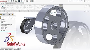 Solidworks: Caster Assembly - Wheel Modelling