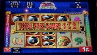 JACKPOT HANDPAY! Quest for Riches | Konami - 556 Free Spins Slot Machine Bonus