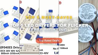 Top 5 LED Drivers For Flicker Free Lighting: Top 5 Best Sellers - Eaglerise Waterproof No Flicker LE