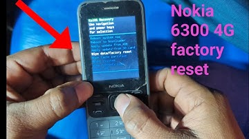 Nokia 6300 4G TA-1287 factory reset || Nokia 6300 4g hard reset