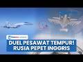 Detik-detik Jet Rusia Nyaris Tabrak Pesawat Mata-mata Inggris di Laut Hitam, RAF Nyaris Celaka