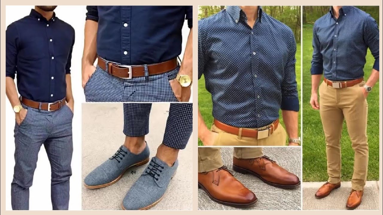 Red Shirt Matching Pant Ideas | Red Shirts Combination Pants - TiptopGents  | Denim outfit men, Blue pants men, Shirt outfit men