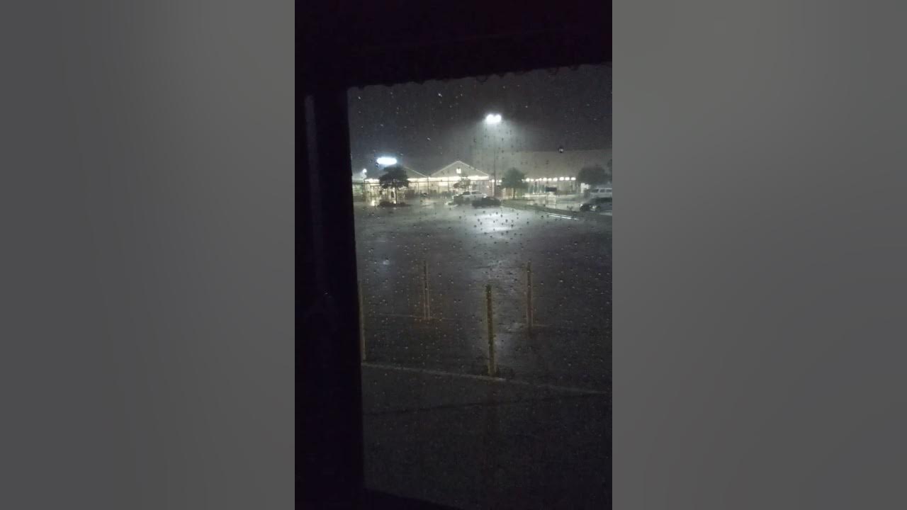Austin Texas hail storm YouTube