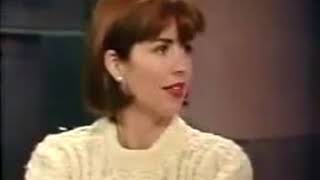Dana Delany on David Letterman 1990 mpeg1video