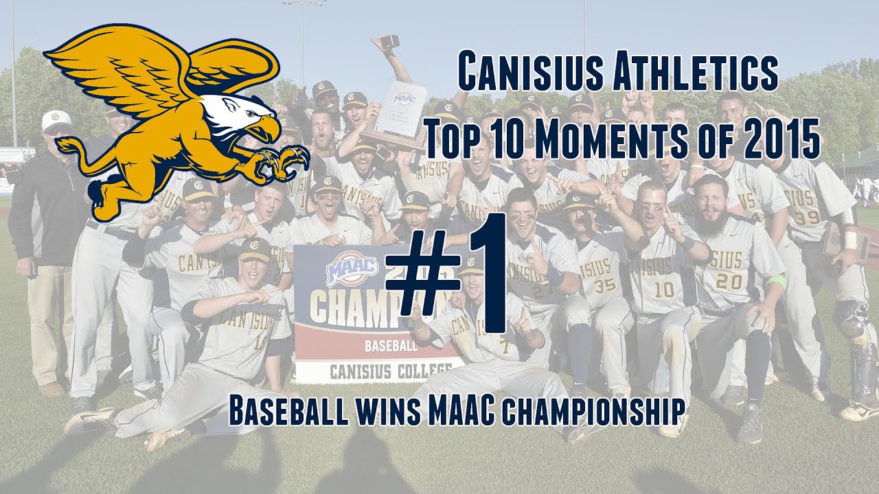 2015 Top 10 Baseball Wins MAAC Championship YouTube