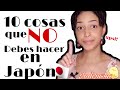 10 cosas que NO debes hacer en Japón