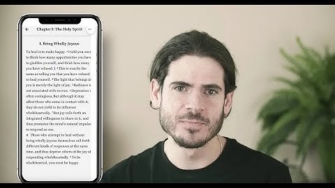 Introducing the Course in Miracles CE App Project