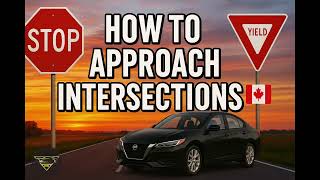 Common Mistakes at Intersections & How to Avoid Them! | Driving Lesson Canada #DrivingTips