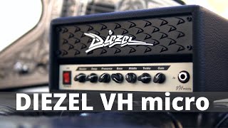 The NEW Diezel VH micro Head available at Austin Guitar House!