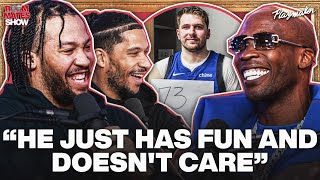 Jalen Brunson Explains The Secret of “Luka Magic” To Josh Hart & Ocho