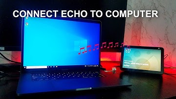 Connect Amazon Echo To Computer, Echo Dot/Show as External Speaker