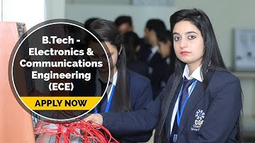 B Tech  ECE Admissions Open 2022 | CGC Jhanjeri