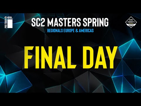 Видео: ESL SC2 Masters Spring | EU & AM | Финалы