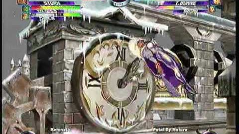 MvC2 Online (360): Brett (Cha/Storm/Col) vs Fatal by Nature (Sak/Tron/Cyke) 6 .:4.28.10:.