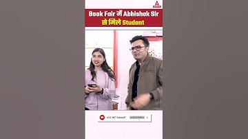 Book Fair Abhishek Sir में मिले Student से #ugcnetadda247 #bookfair2025